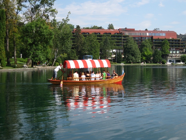 doprava na jazere Bled