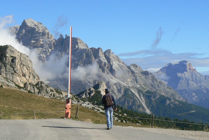 20.9.2013 Dolomity: Passo Giau, Nuvolau, Averau