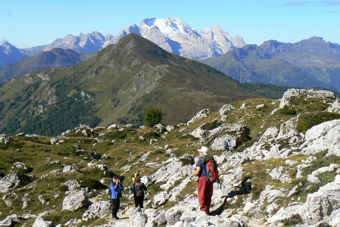 20.9.2013 Dolomity: Passo Giau, Nuvolau, Averau