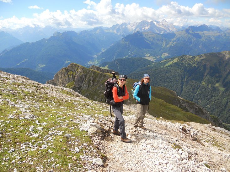 08.09.2014 Monte Cernera, 2664 m,   - 2. deň