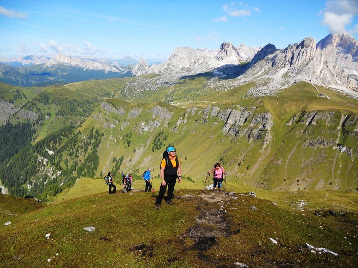 08.09.2014 Monte Cernera, 2664 m,   - 2. deň