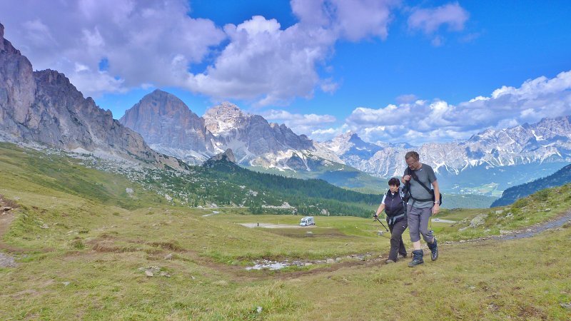 08.09.2014 Monte Cernera, 2664 m,   - 2. deň