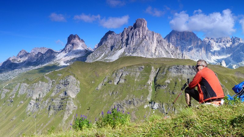 08.09.2014 Monte Cernera, 2664 m,   - 2. deň